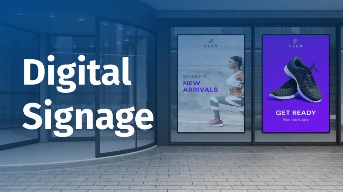 Digital media signage