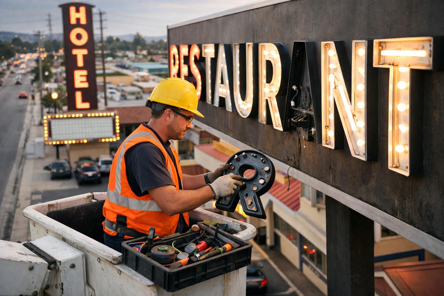 Signage Repair Service