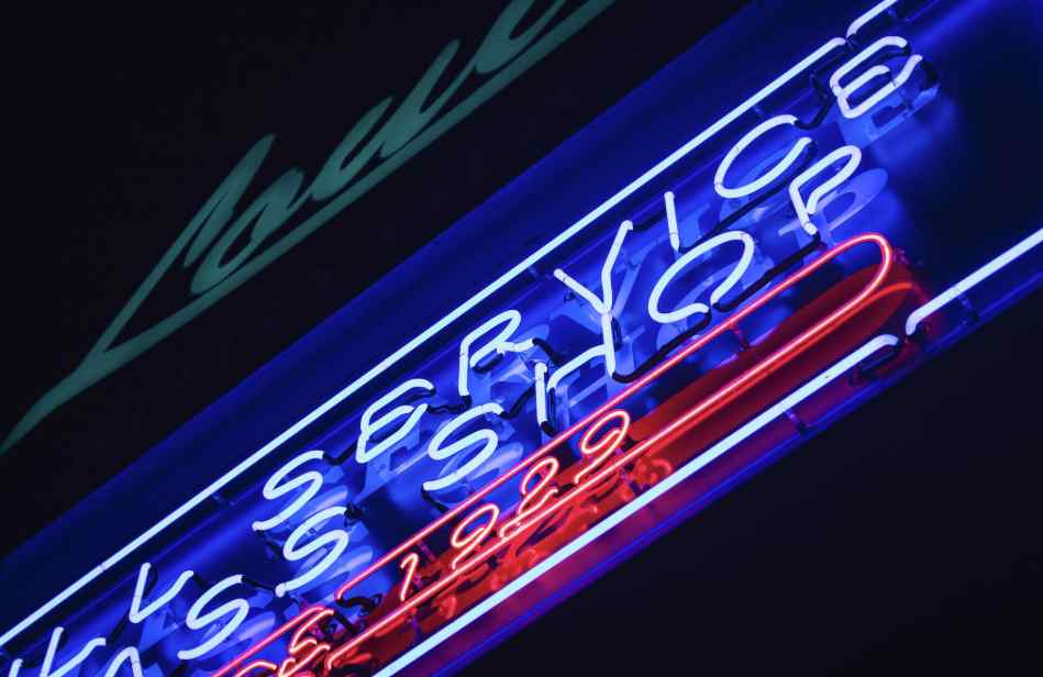 Neon Glass Signs
